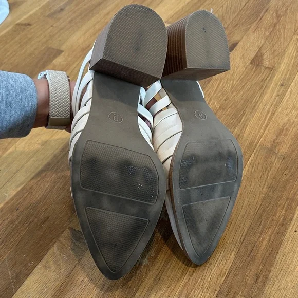 *last chance* Sonoma | Women's Cream Strappy Mules - Picture 10 of 16